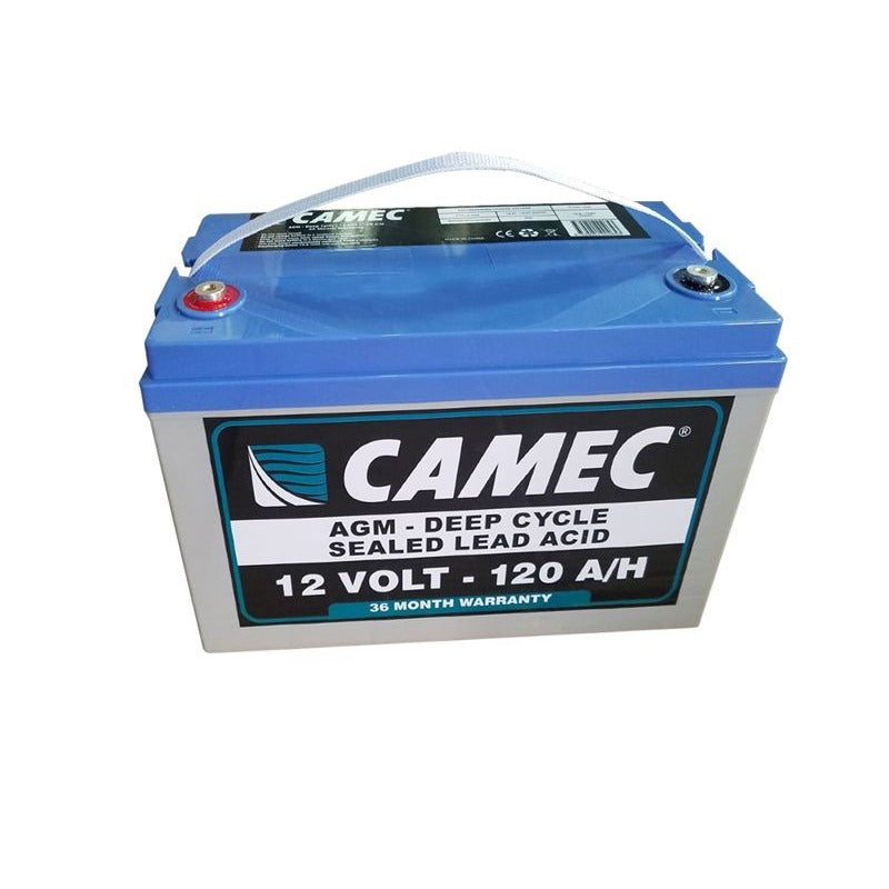 Camec Sealed Lead Acid AGM 12V/120AH Battery