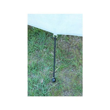 camec privacy screen tie down rope and peg